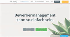 Desktop Screenshot of onapply.com